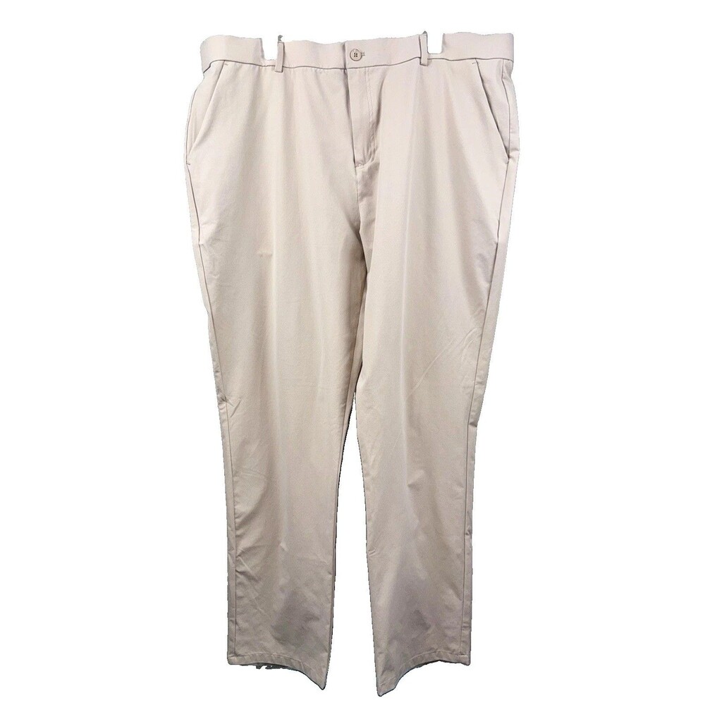 Libin Men’s Khaki Golf Pants 42x34 Stretch Quick Dry